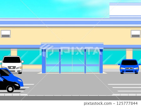 supermarket supermarket 125777844