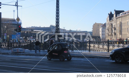 Germany Berlin Europe Electric car 125778018