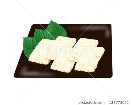 Yuba hand-drawn illustration 125778021