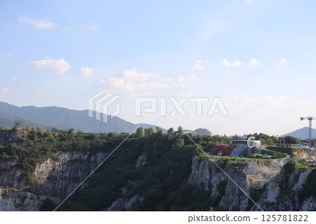 Chonburi, Grand Canyon cliffs and lakes (Thailand) A tourist destination recommended by the Tourism Authority of Thailand Chonburi, Grand Canyon cliffs and lakes (Thailand) A tourist destination recommended by the Tourism Authority of Thailand 125781822