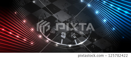 Abstract fast racing speed background 125782422