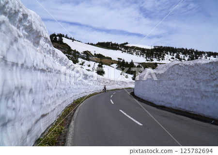 滋賀Kusatsu高地路線雪走廊 滋賀Kusatsu高地路線雪走廊 125782694