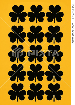 三葉草圖案 125784451