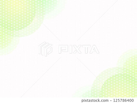 背景：圓點漸層框，綠色 125786400