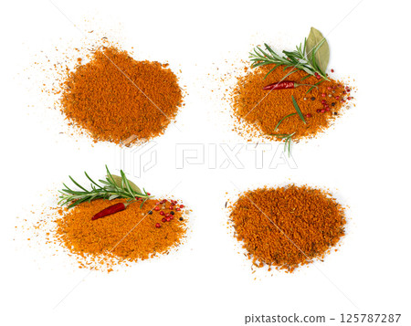 Pile of Gyros Kebap Spices and Herbs Powder Mix Pile of Gyros Kebap Spices and Herbs Powder Mix 125787287