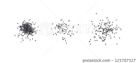 Raw Dry Lentils, Lentil Grains, Dal, Daal, Dhal, Masoor 125787327