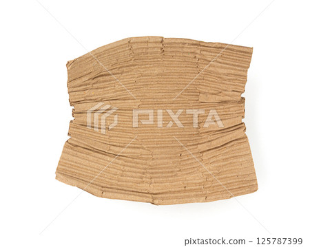 Eco paper packaging texture background, crumpled biodegradable cardboard packing Eco paper packaging texture background, crumpled biodegradable cardboard packing 125787399