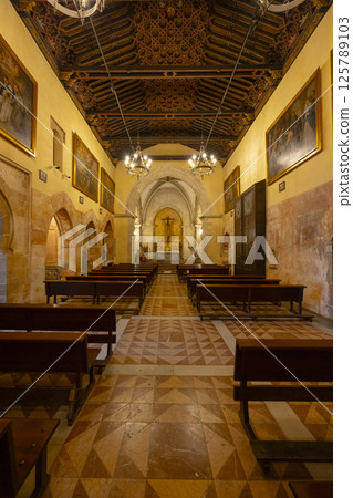 Monasterio de Santa Maria de la Rabida, Palos de la Frontera, Province of Huelva, Andalusia, Spain 125789103
