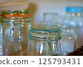 Lots of empty bottles 125793431