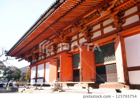 Kyoto Prefecture, Toji Temple Lecture Hall (Important Cultural Property), Kujo-cho, Minami-ku, Kyoto City, February 2022 125793754