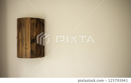 Decorative wooden wall lamps 125793941