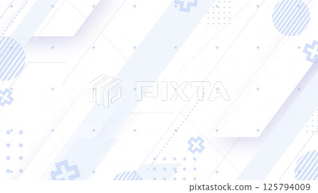 White stylish background with simple shapes on a diagonal background White stylish background with simple shapes on a diagonal background 125794009