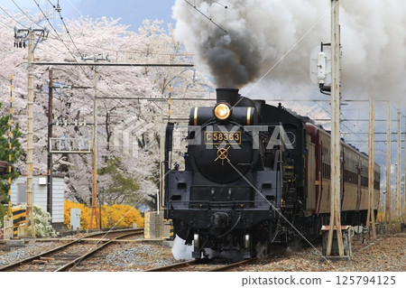 春天秩父鐵路SL 125794125