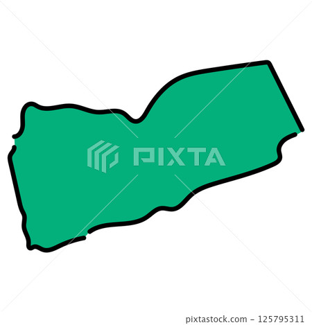 Handwritten_Yemen_vector material 125795311