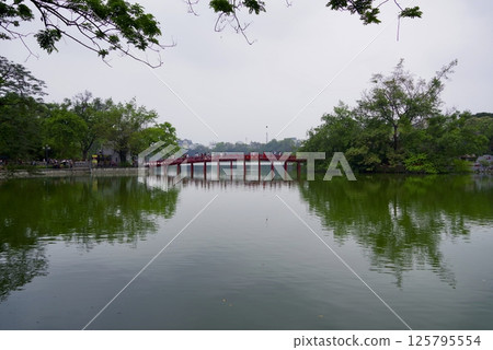 Hoan Kiem Lake in Hanoi Hoan Kiem Lake in Hanoi 125795554