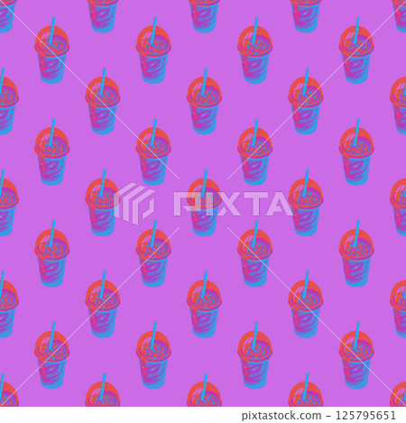 seamless background with different hamburger. seamless background with different hamburger. 125795651