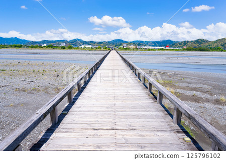 島田市靜岡縣Horai橋 125796102