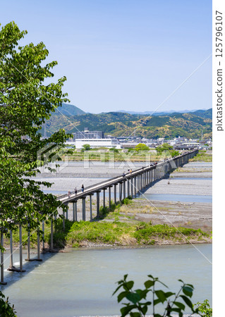 島田市靜岡縣Horai橋 125796107