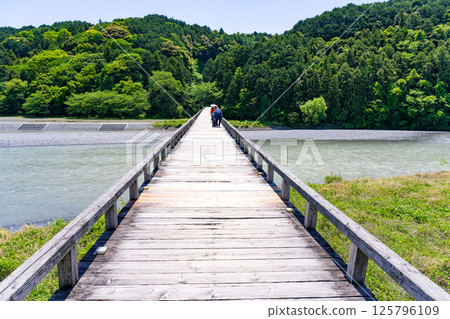 島田市靜岡縣Horai橋 125796109