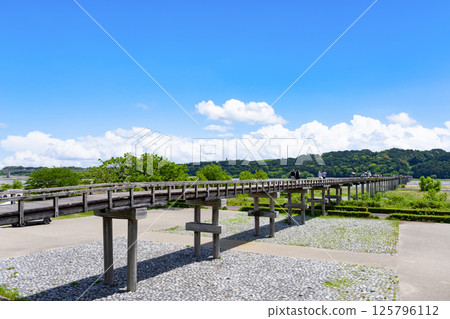 島田市靜岡縣Horai橋 125796112