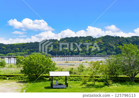 島田市靜岡縣Horai橋 島田市靜岡縣Horai橋 125796113