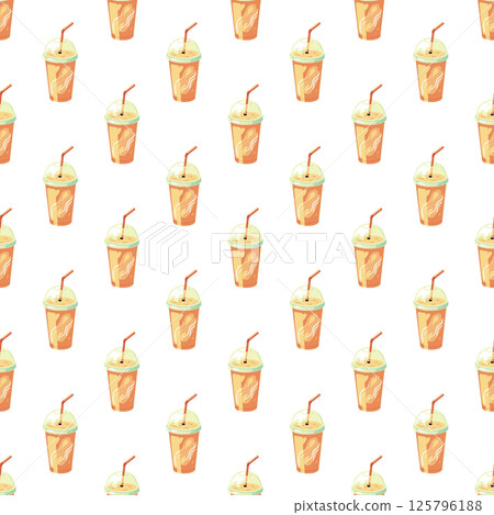 seamless background with different hamburger. seamless background with different hamburger. 125796188
