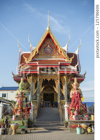THAILAND CHONBURI SAMAESAN VILLAGE WAT CHONG 125796606