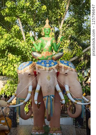 THAILAND CHONBURI SAMAESAN VILLAGE WAT CHONG 125796647