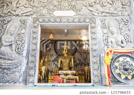 THAILAND CHONBURI SAMAESAN VILLAGE WIHAN LUANG PHO DAM 125796655