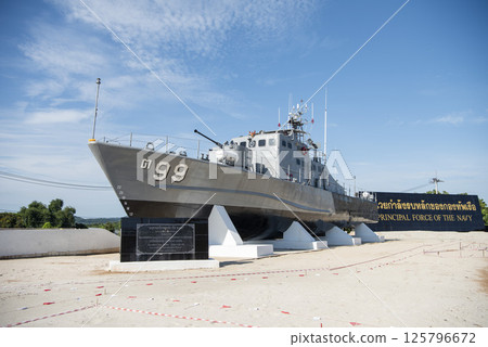 THAILAND CHONBURI SATTAHIP NAVY SHIP MONUMENT THAILAND CHONBURI SATTAHIP NAVY SHIP MONUMENT 125796672