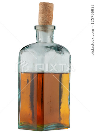 liquor bottle isolated on white 125796952