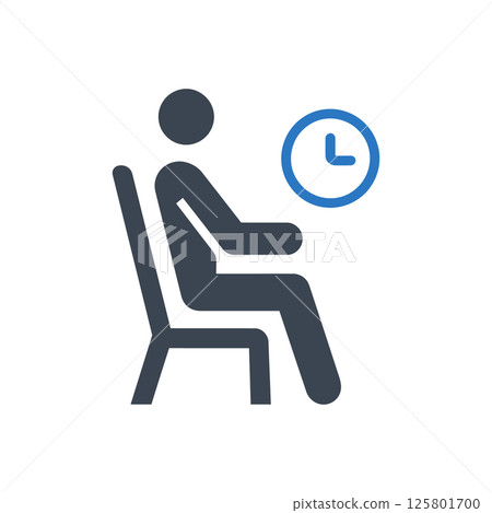 Sitting Timer Icon 125801700
