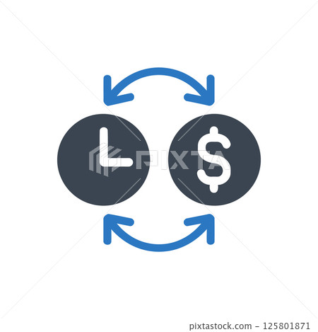 Time Money Icon 125801871