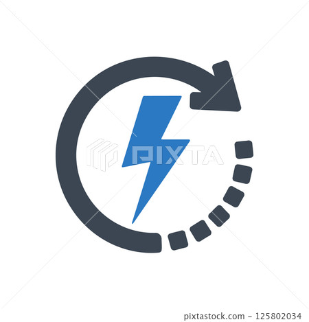 Energy Cycle Icon 125802034