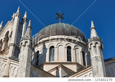 Church on the old town square of Herceg Novi, Montenegro Church on the old town square of Herceg Novi, Montenegro 125802279