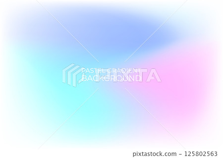 vector colorful Pastel gradient background. 125802563