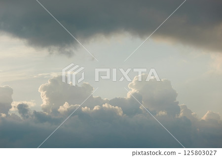 Clouds in the sky before the storm Clouds in the sky before the storm 125803027