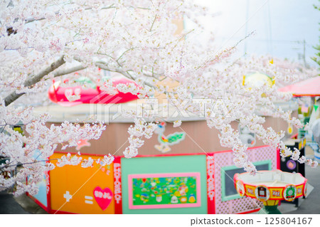 函館公園的櫻花盛開 125804167