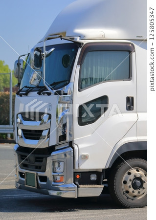 Logistics truck Logistics truck 125805347