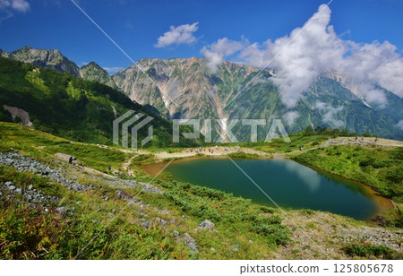 Hakuba in summer - Happoike Pond Hakuba in summer - Happoike Pond 125805678