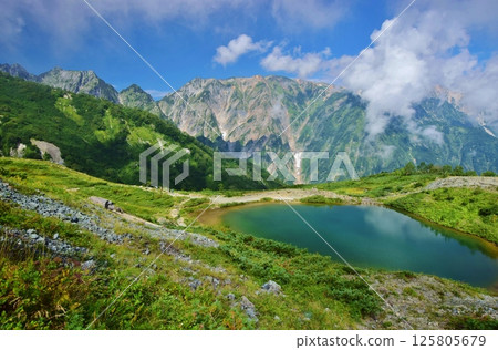 夏季的白馬－八方池 125805679