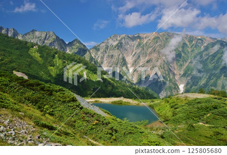 Hakuba in summer - Happoike Pond 125805680