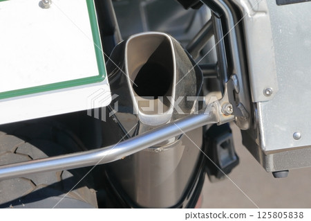 Motorcycle muffler (stainless steel) Motorcycle muffler (stainless steel) 125805838