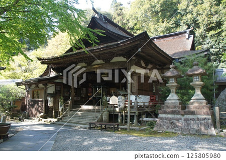 The 12th temple of the Saigoku Pilgrimage, Iwamayama Shohoji Temple (Iwama Temple Main Hall) The 12th temple of the Saigoku Pilgrimage, Iwamayama Shohoji Temple (Iwama Temple Main Hall) 125805980
