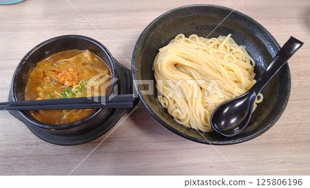 Curry Tsukemen "Awakening" from Echigo Tsukemen Ishin Oimachi Branch 125806196