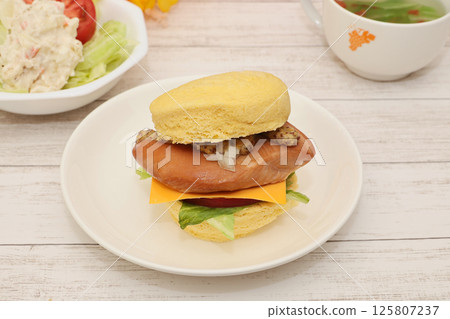 Chicken burger Chicken burger 125807237