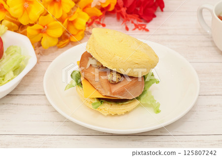 Chicken burger Chicken burger 125807242