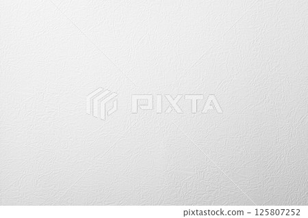 Wrinkled white paper background texture 125807252
