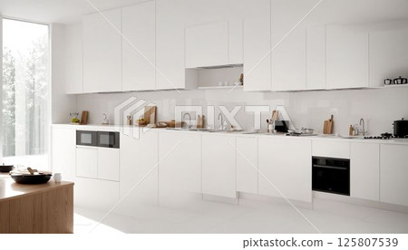 白色的廚房 125807539