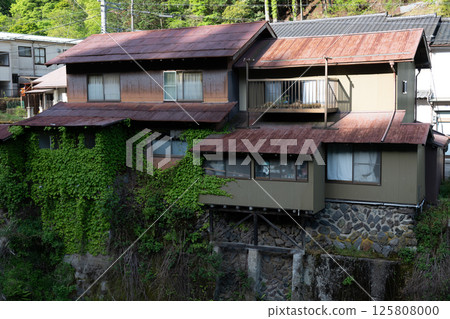 An old and very beautiful building in Yabu, Hyogo Prefecture, Japan An old and very beautiful building in Yabu, Hyogo Prefecture, Japan 125808000